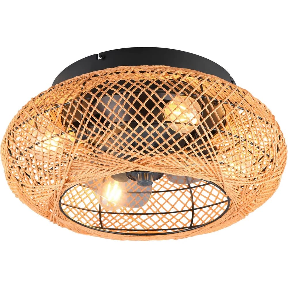Trio Reality TR67302126 Ventilator mit Licht LILLESAND E27