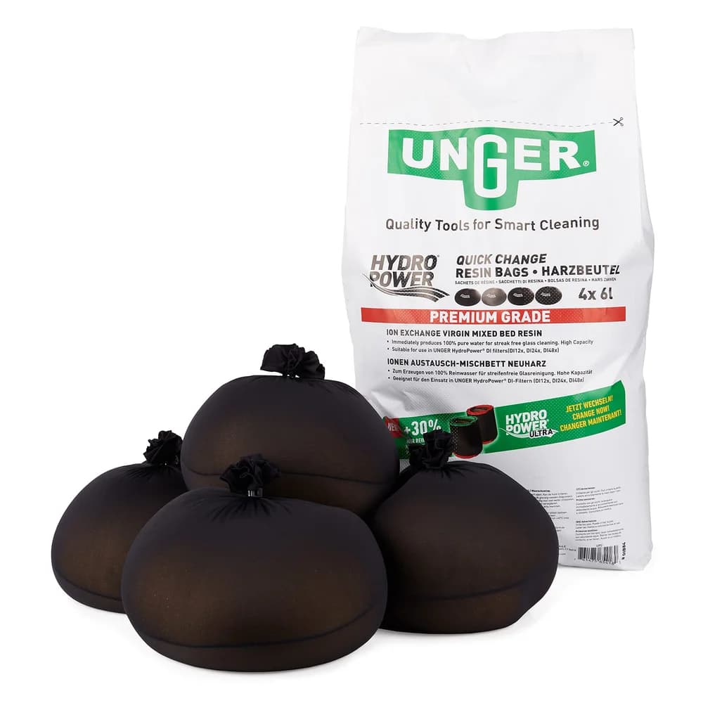 Unger QuickChange Harzbeutel 4x6l DIB84 : In luftdichtem Sack