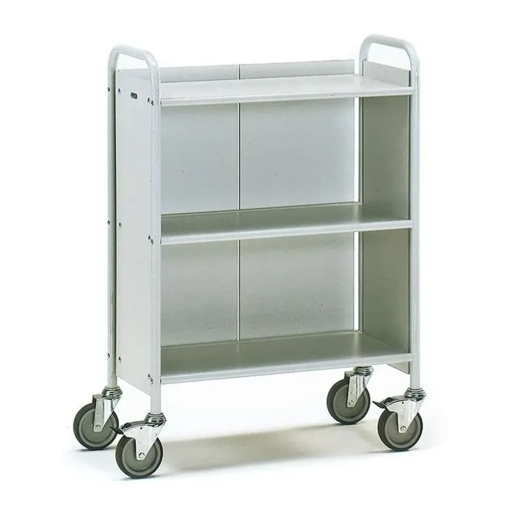 Fetra Servierwagen 4871 3Etagen Rückwand 720x350mm