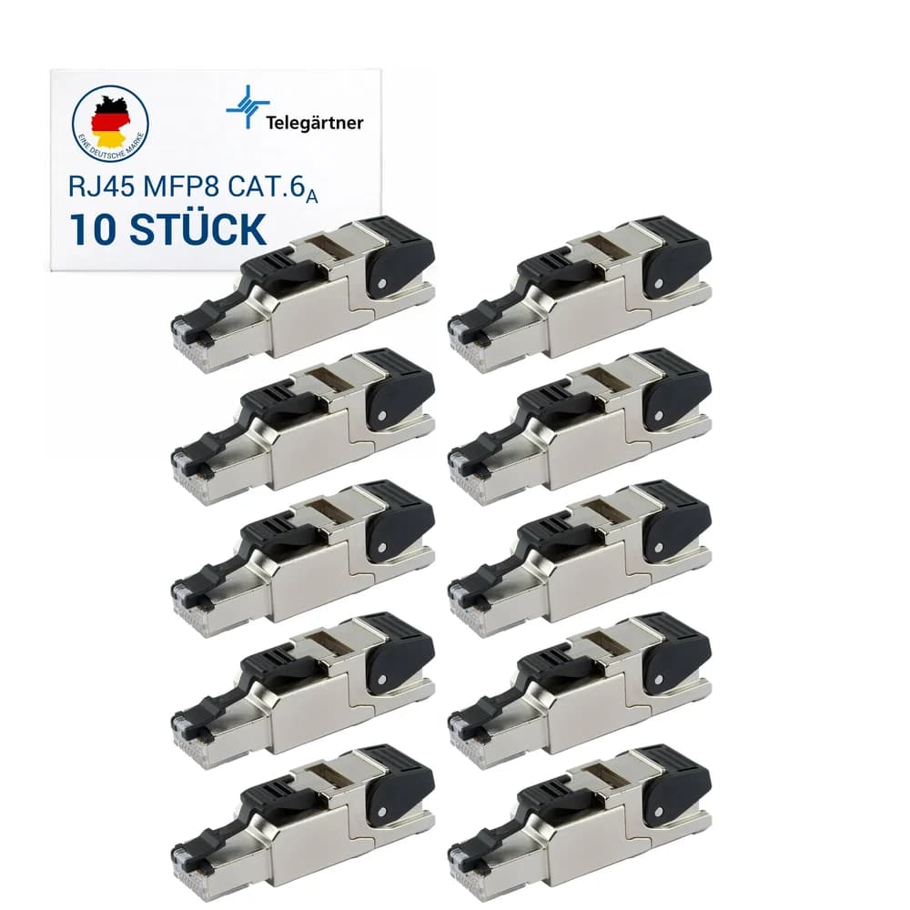 RJ45-Steckverbinder MFP8 T568 A Cat.6A
