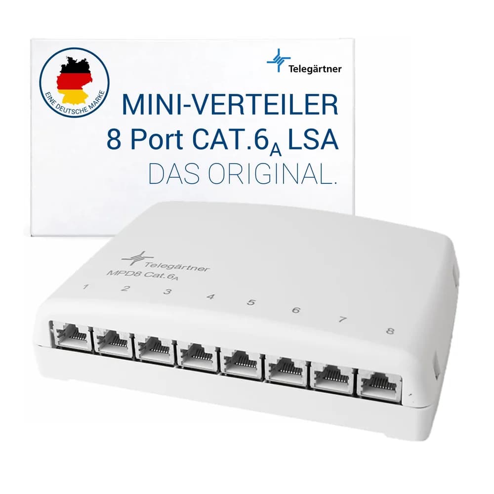 Telegärtner Mini-Verteiler Cat6 100006984