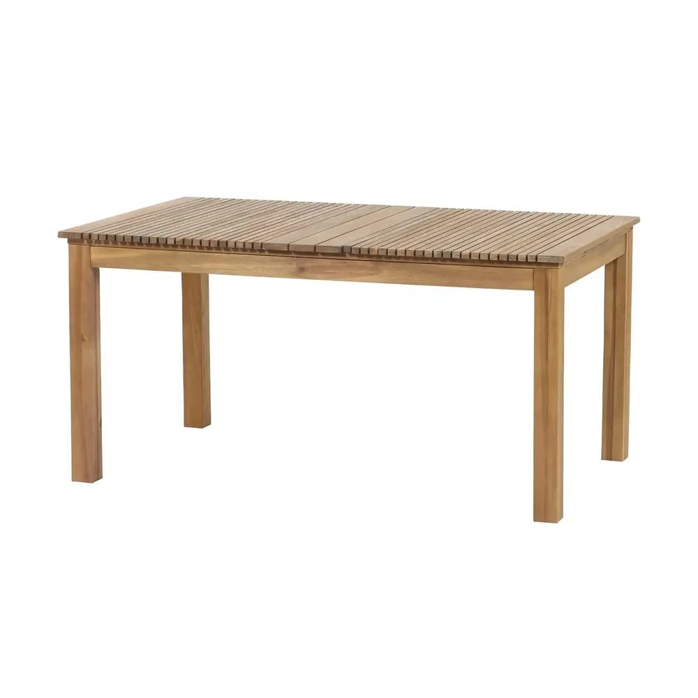 Siena Garden Gartentisch Falun, 150x90 cm, klappbar, Akazienholz beige