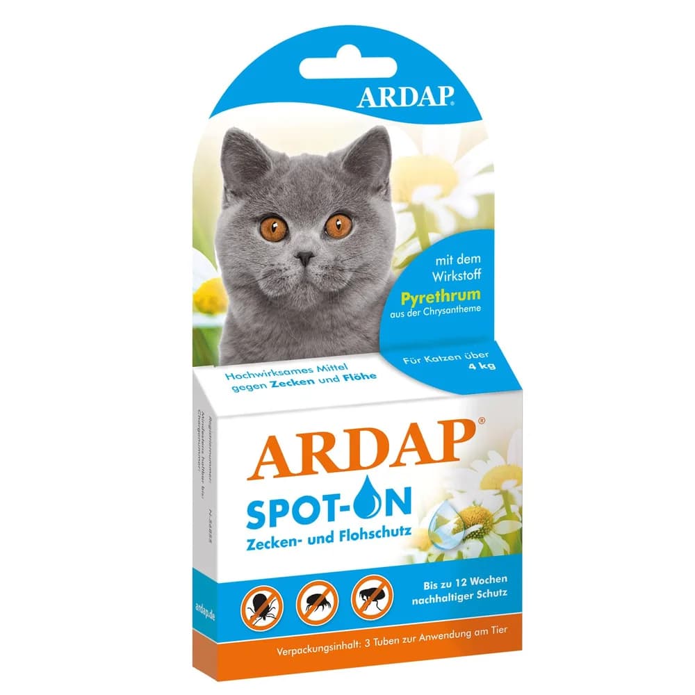Ardap Spot-On für Katzen über 4kg 3 St