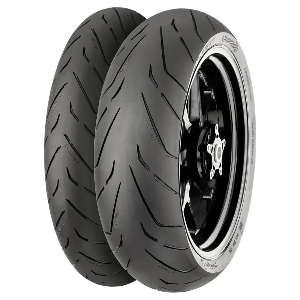 Continental Motorradreifen ContiRoad ( 160/60 ZR17 TL (69W) Hinterrad, M/C ) - Silber