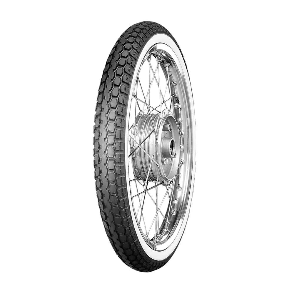 Continental motorcycle-tyres KKS10 ( 2 3/4-17 RF TT 47J Hinterrad, M/C, Vorderrad ) - Schwarz