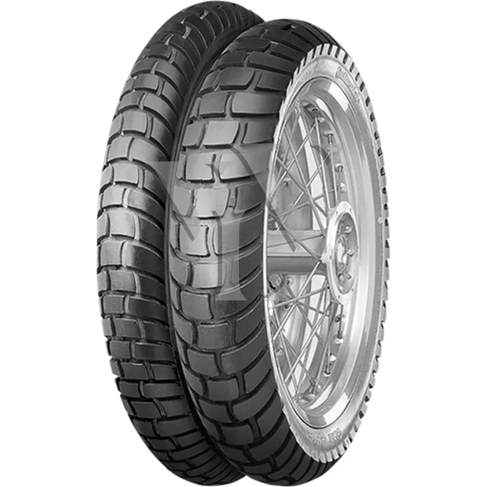 Continental motorcycle-tyres Conti Escape ( 4.10-18 TT 60S Hinterrad, M/C ) - Silber