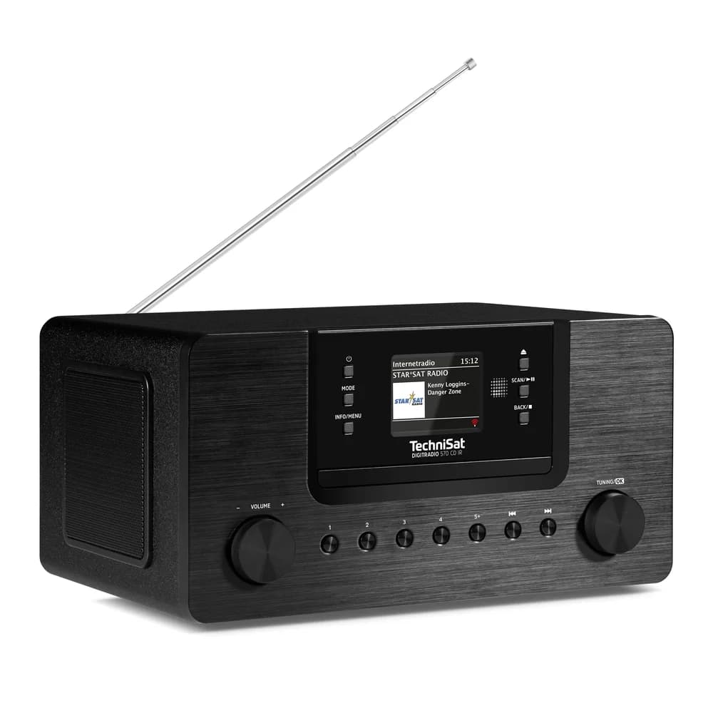 TechniSat DigitRadio 570 CD IR Analog & Digital Schwarz