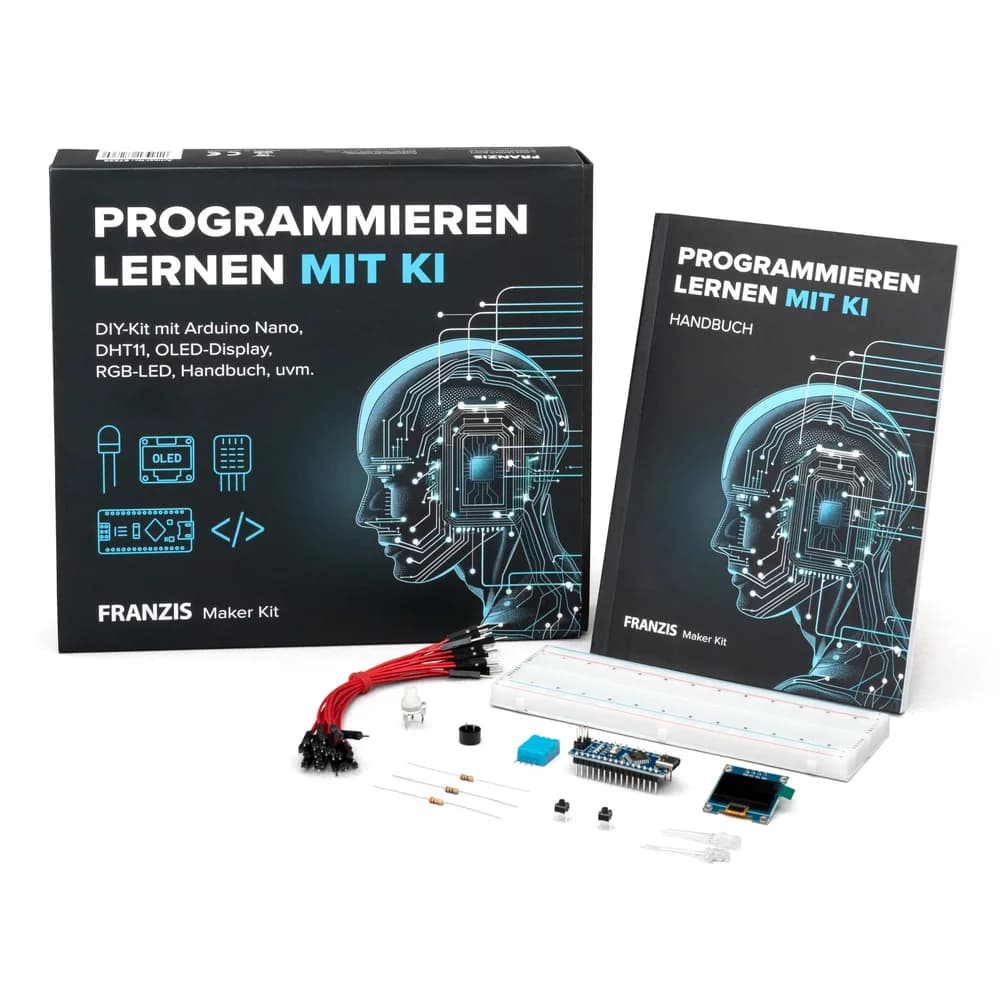Franzis Lernspielzeug Maker Kit Programmieren lernen mit KI 67236
