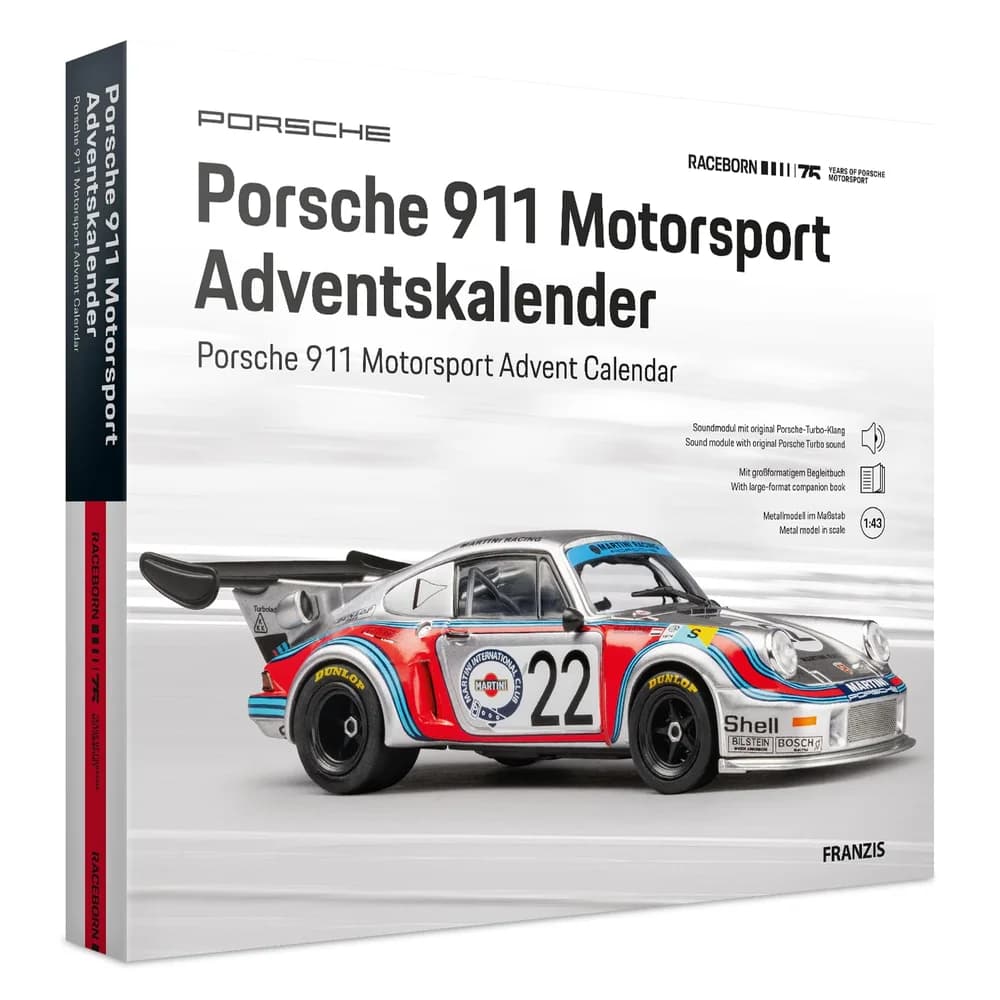 FRANZIS Adventskalender Porsche 911 Motorsport