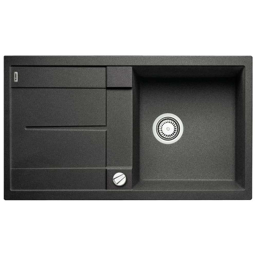 Blanco Granitspüle METRA 5 S, rechteckig, aus SILGRANIT® schwarz