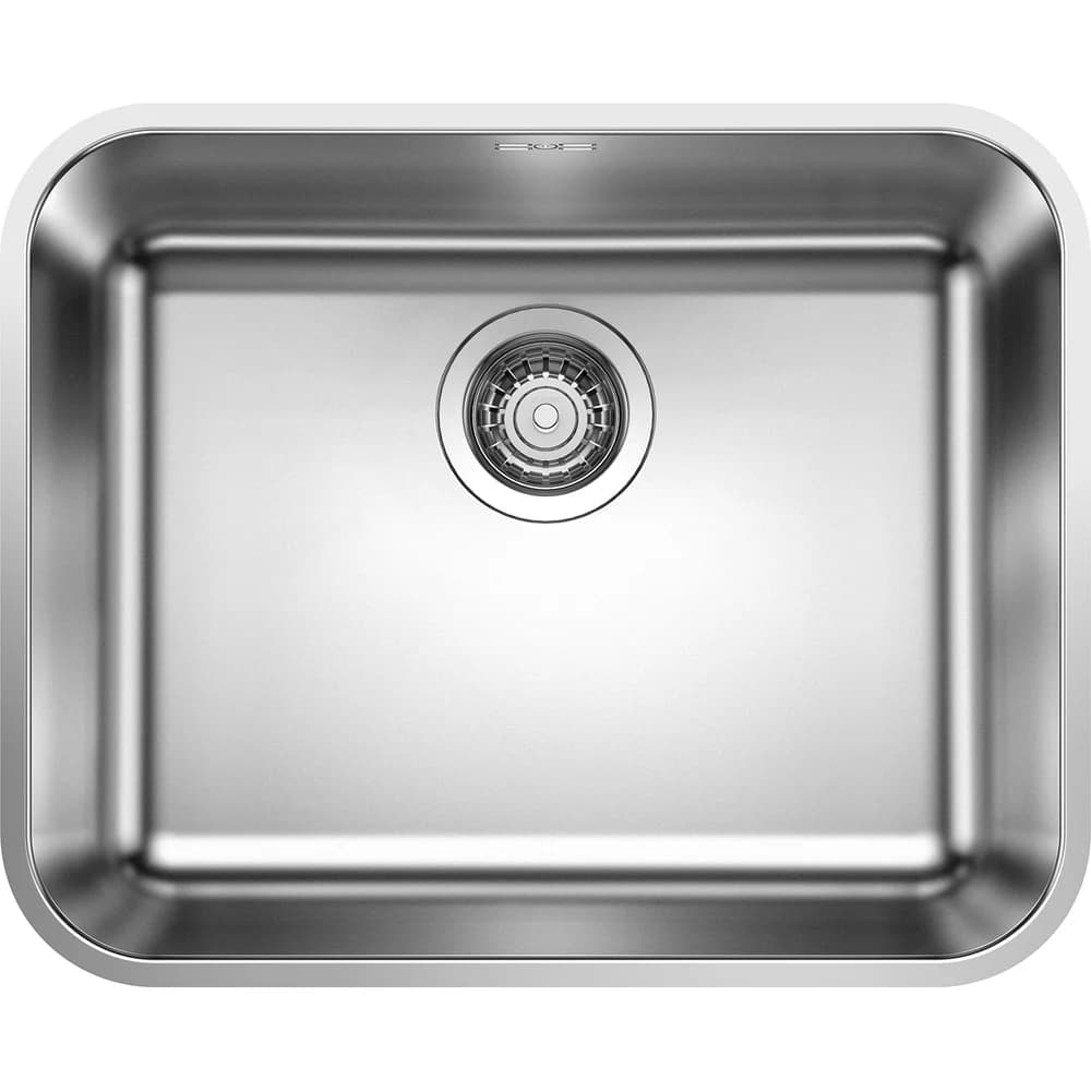 Blanco Küchenspüle SUPRA 500-U, rechteckig, 53/43 cm silberfarben