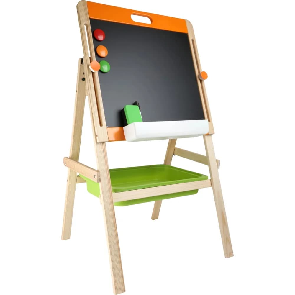 small foot Kreide-und Magnettafel - schwarz