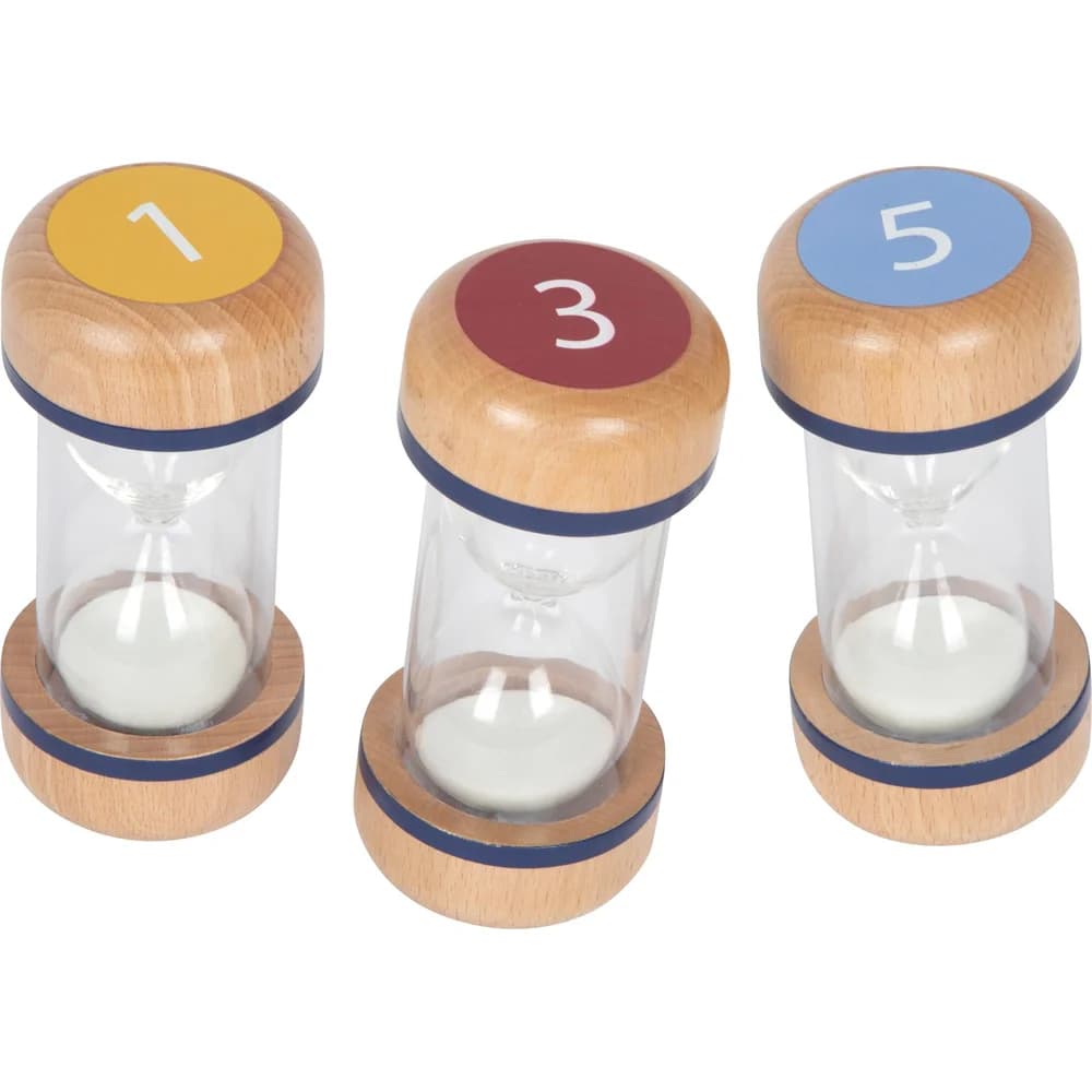 Small Foot Lernspielzeug Sanduhren-Set Educate (3-St) bunt