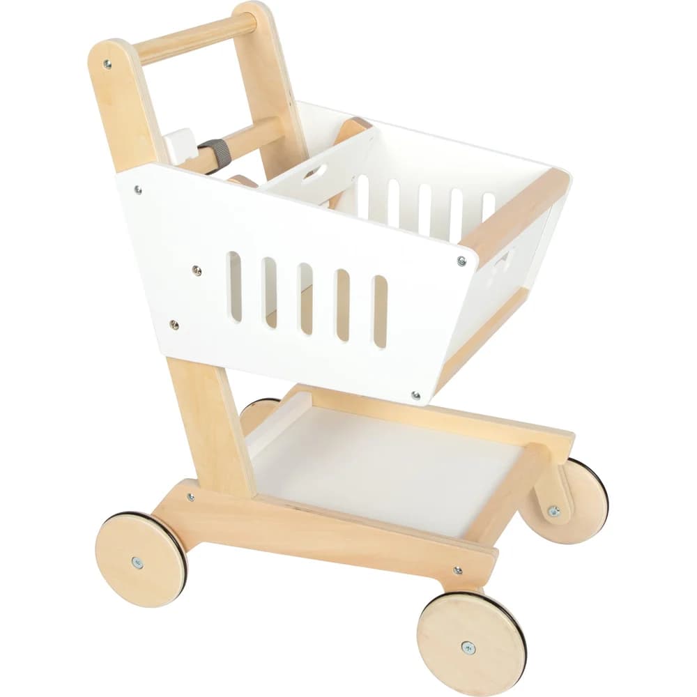 small foot Einkaufswagen aus Holz »fresh« - weiß