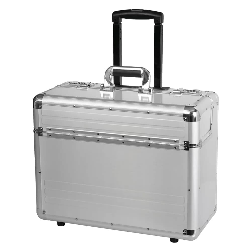 Alumaxx Pilotenkoffer OMEGA 45122 48x37x23cm Aluminium silber