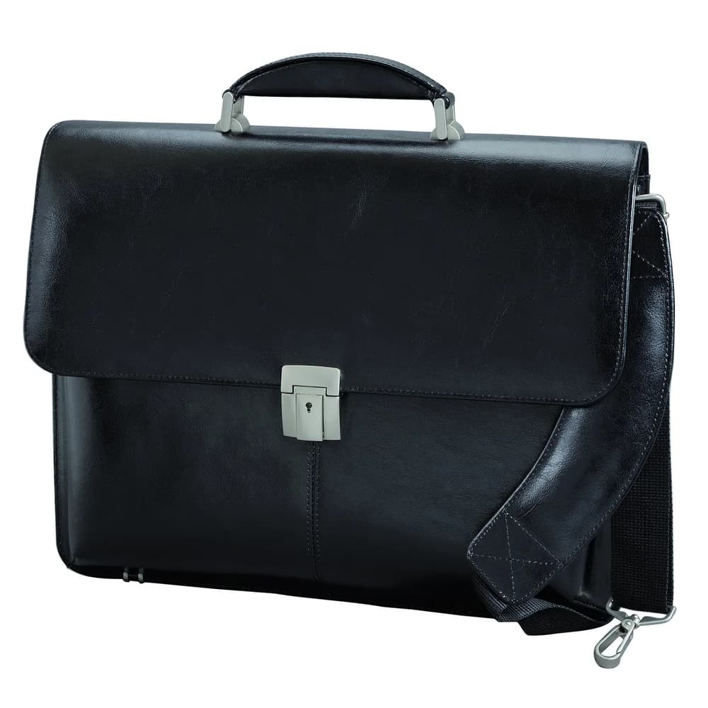 Alassio Aktentasche »Faenza« schwarz, 41x32.5x12 cm