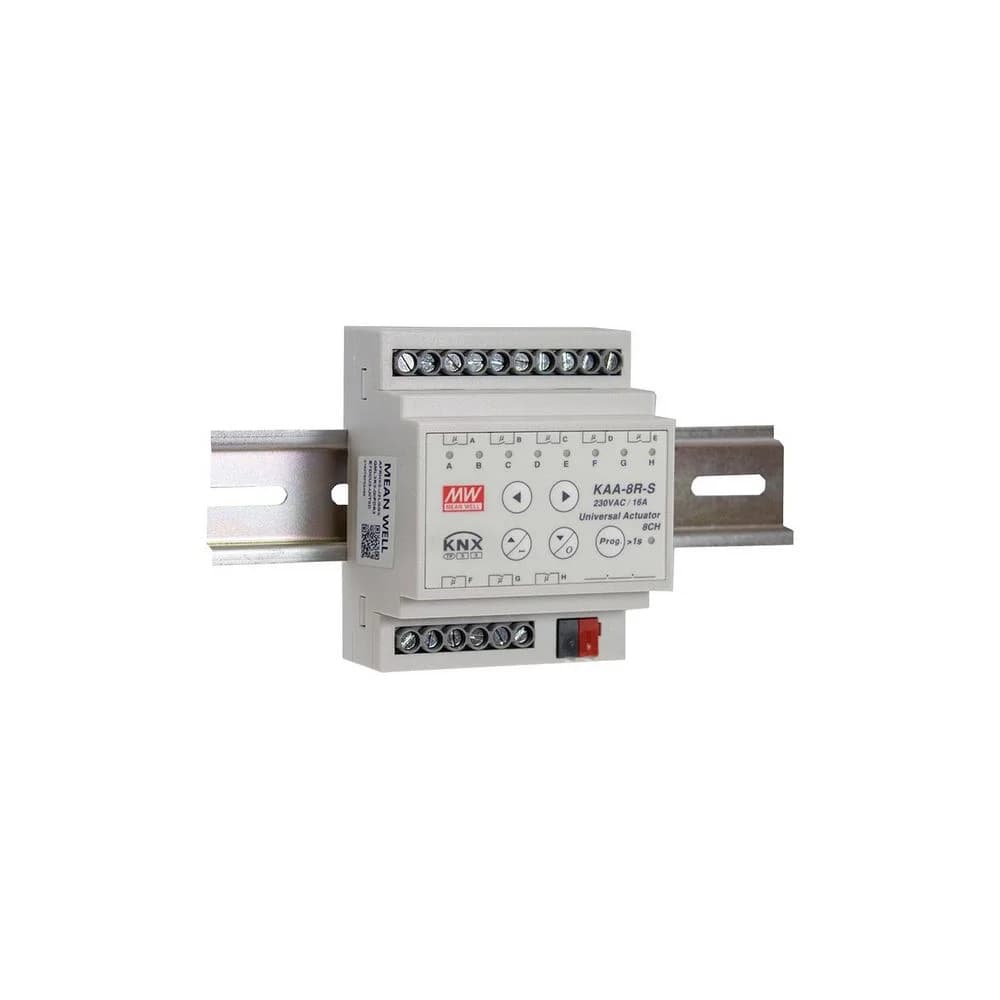 MeanWell MEAN WELL KAA-8R-10S Universal-Schaltaktor 8-Kanal Smart-Home-Zubehör