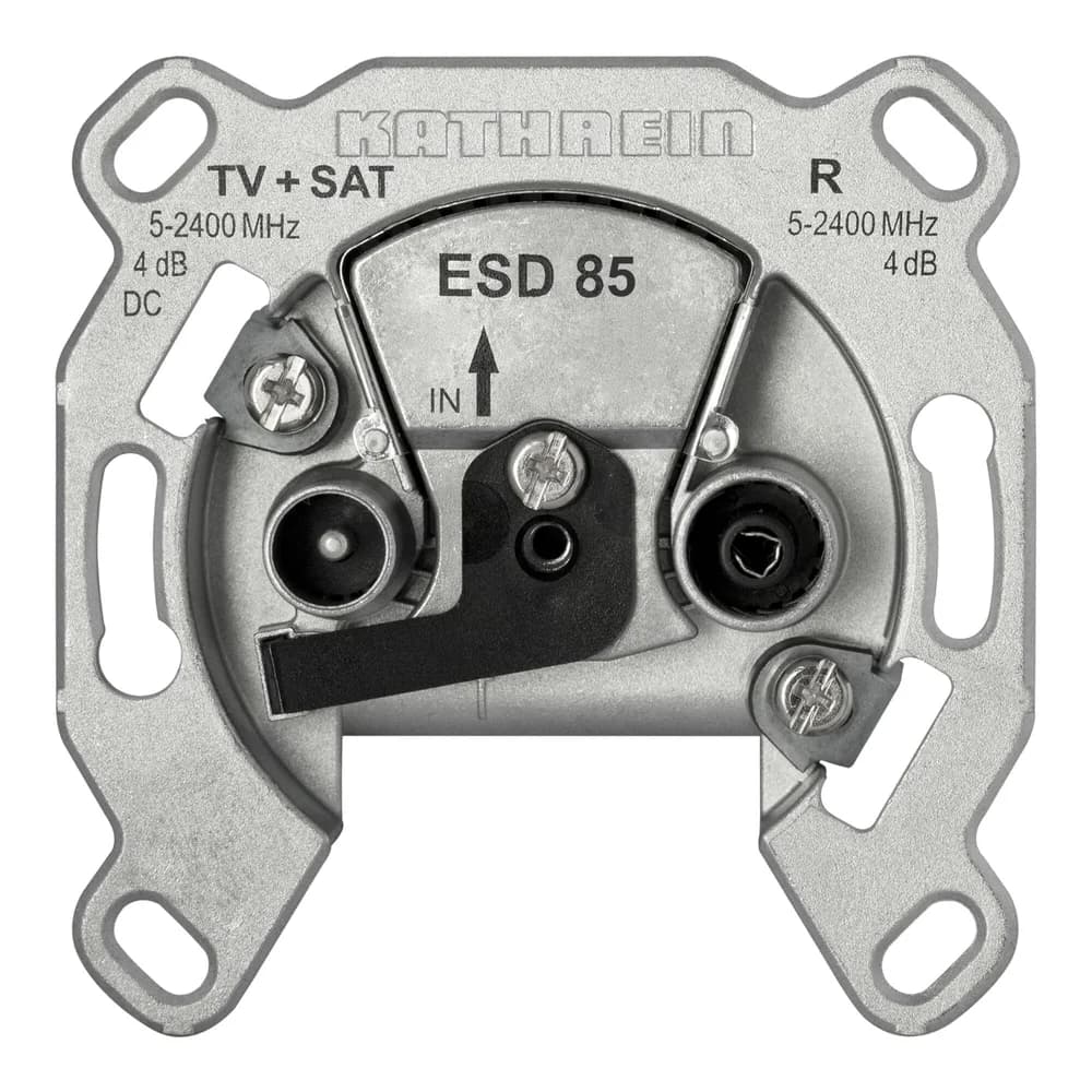 Kathrein Antennensteckdose 2fach ESD 85