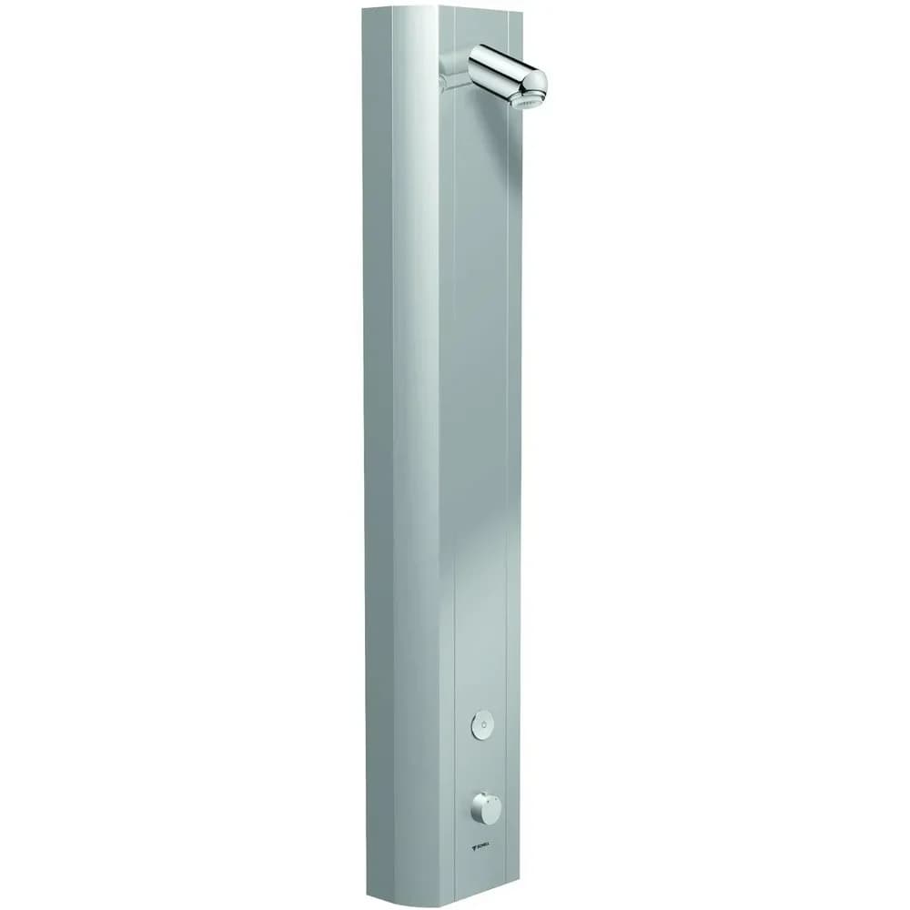 Schell Linus Vorwand-Duschpaneel 008220899 Thermostat, Aerosolarm, Alu-eloxiert