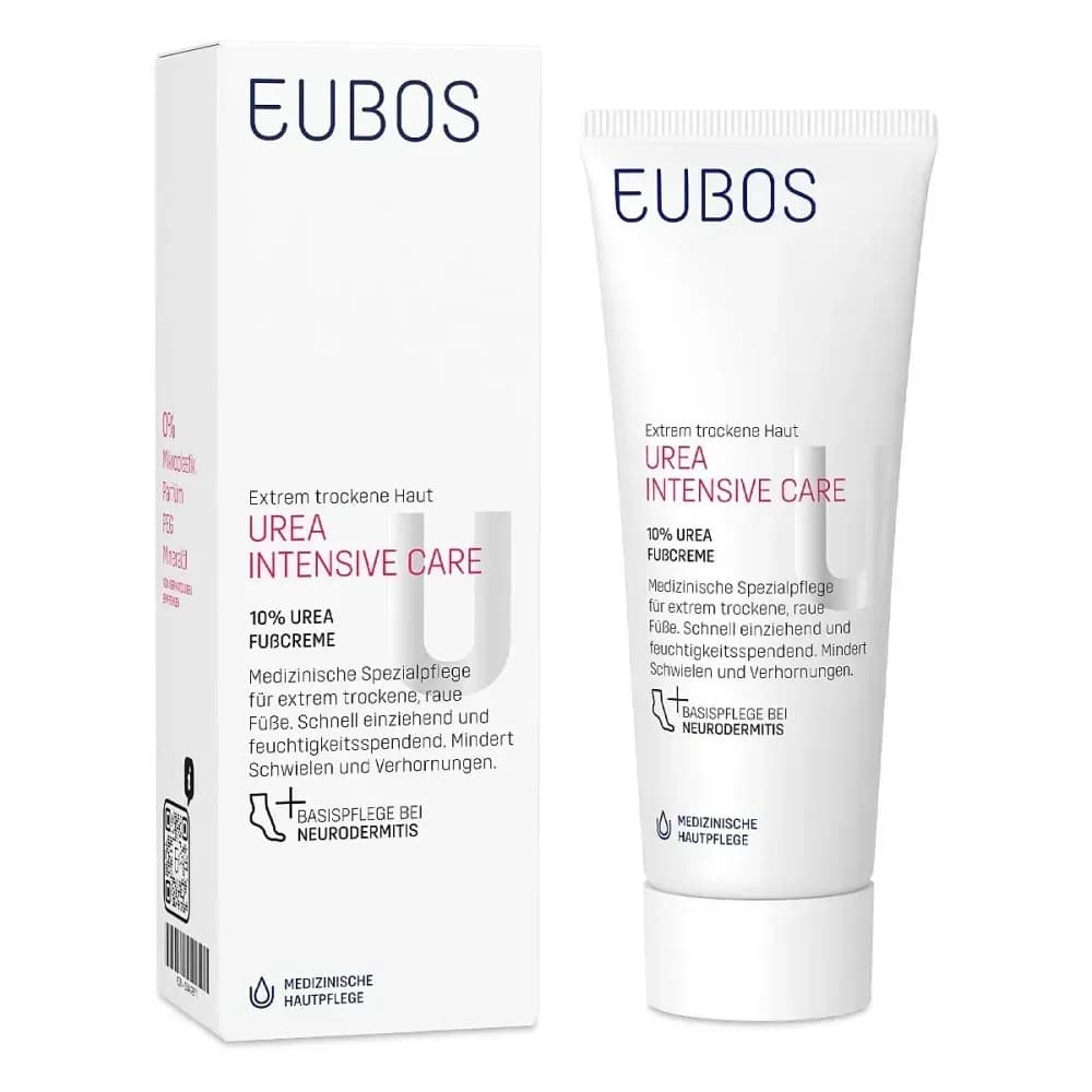 Eubos Trockene Haut Urea 10% Fußcreme