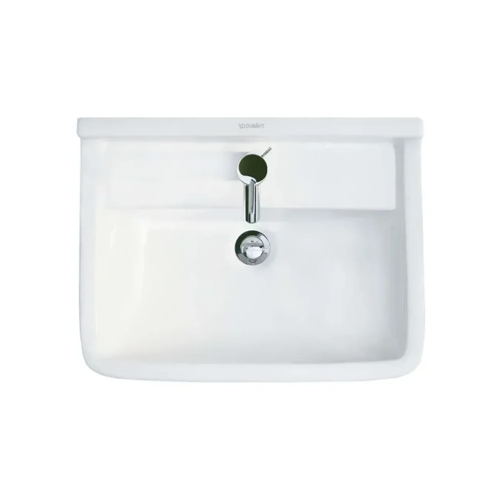 Duravit Waschtisch Starck 3 55cm, 1 Hahnloch, 0300550000, Farbe: Weiß