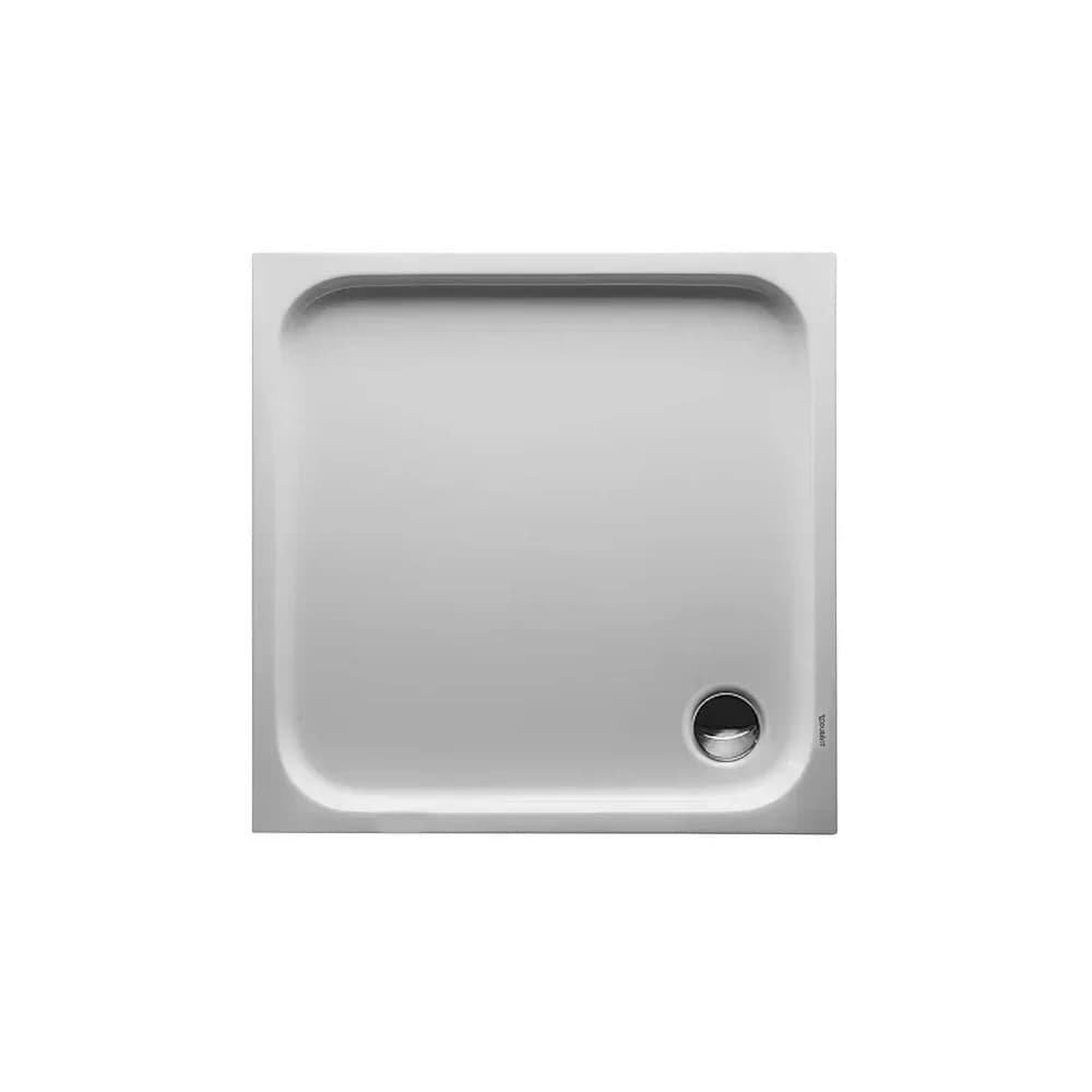 Duravit Quadrat-Duschwanne D-Code 90x90x8,5cm, Antislip, weiß