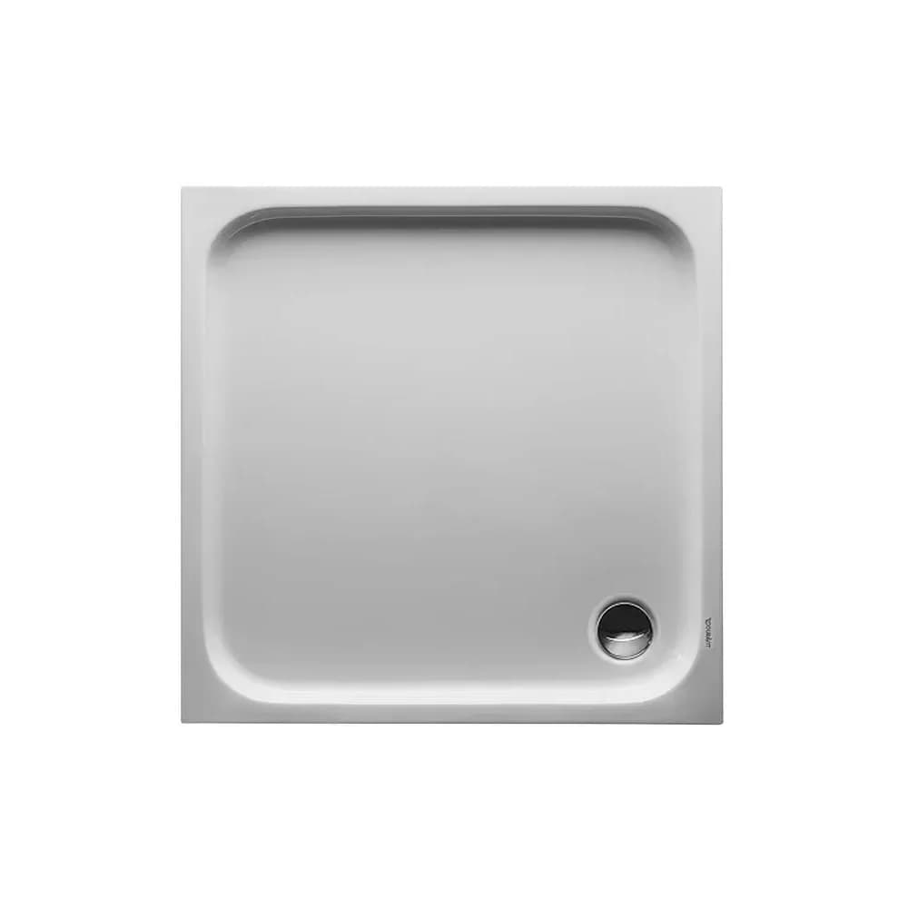 Duravit Quadrat-Duschwanne D-Code 100x100x8,5cm, Antislip, weiß