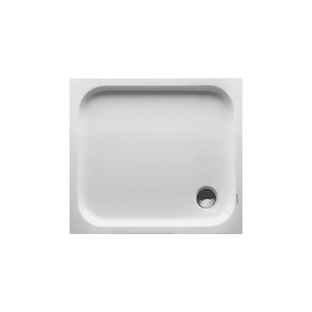 Duravit Rechteck-Duschwanne D-Code 90x80x8,5cm, Antislip, weiß