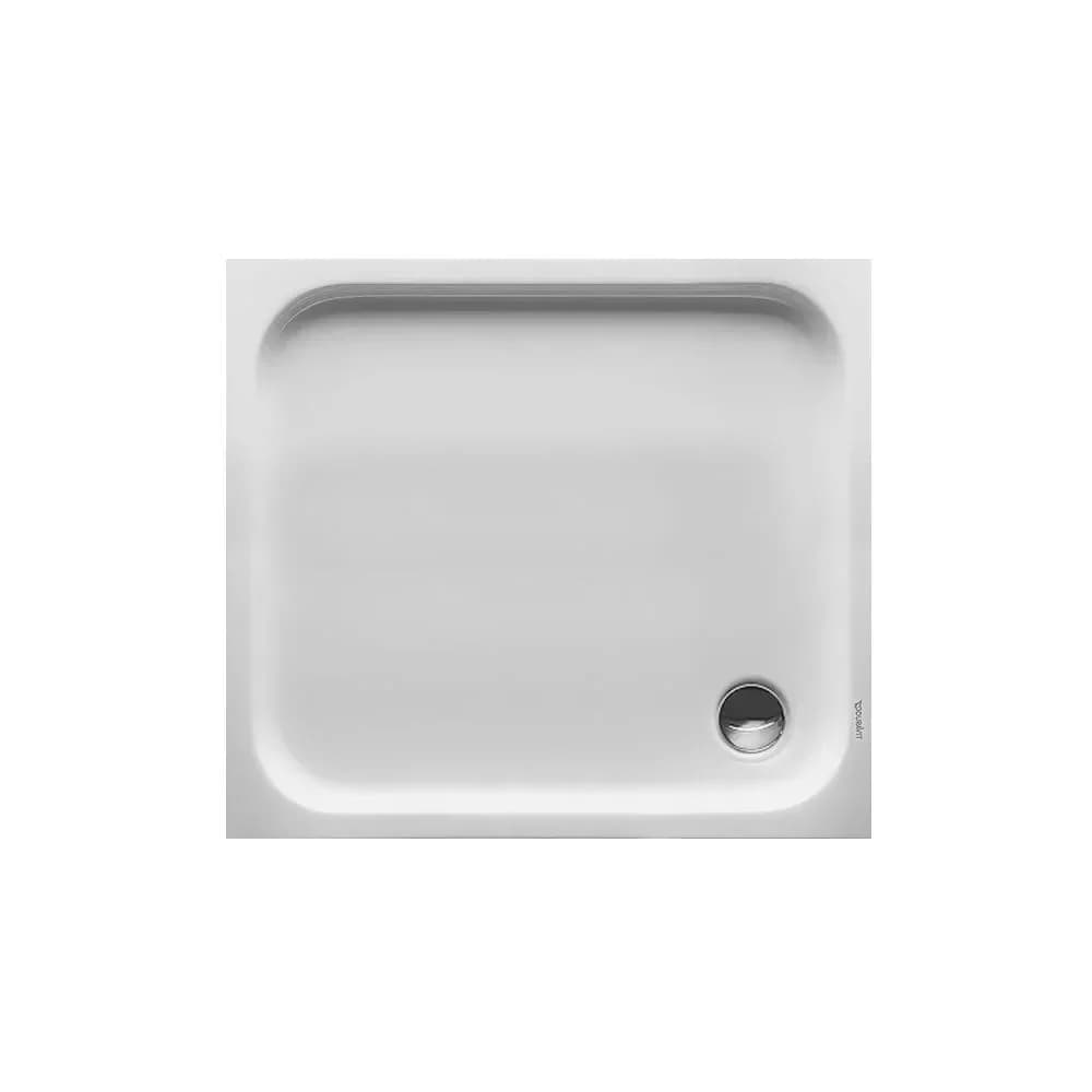 Duravit Rechteck-Duschwanne D-Code 100x90x8,5cm, Antislip, weiß