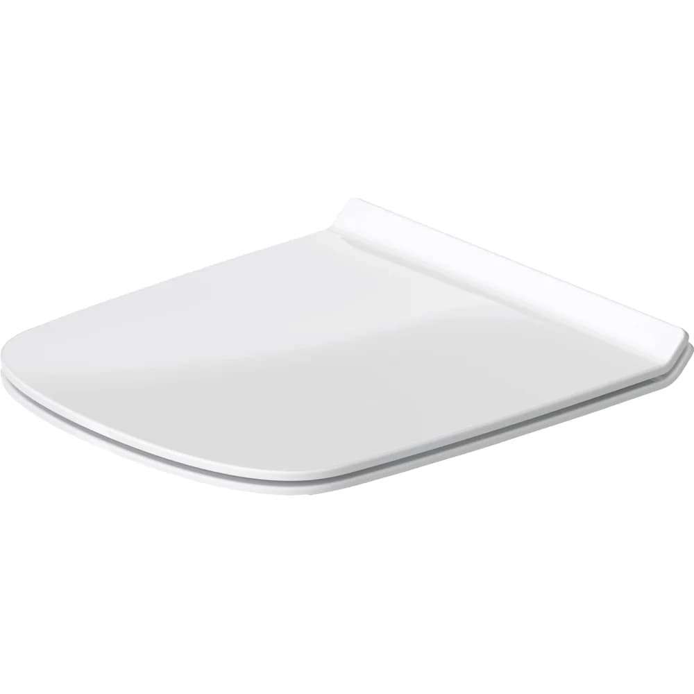 Duravit WC-Sitz DuraStyle ohne SoftClose Scharniere Edelstahl, 0063710000