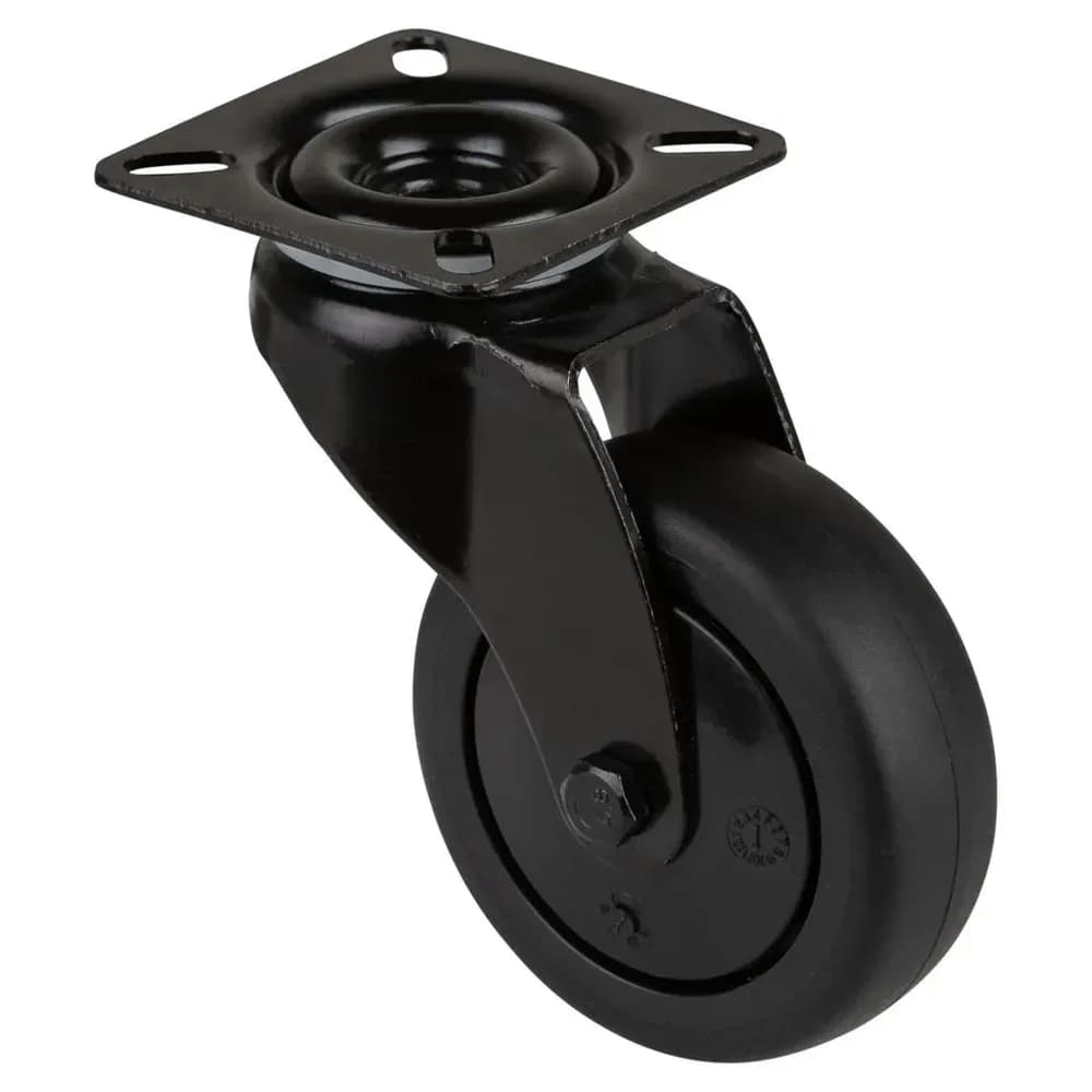 BS Rollen Lenkrolle A800.A85.075 mit Platte, Ø 75 B 25mm, 60kg TPR