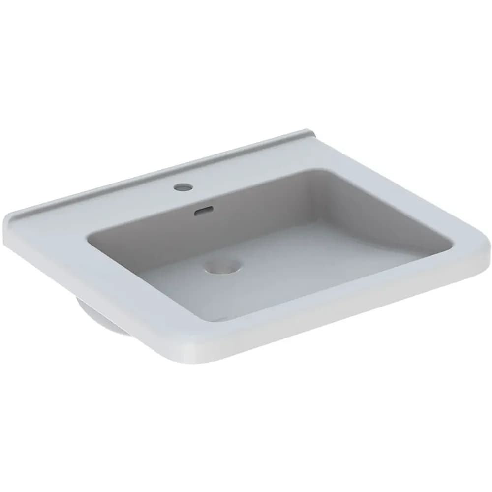 Geberit Waschtisch Dejuna, B: 650, T: 550 mm, 128665000, weiss 128665000