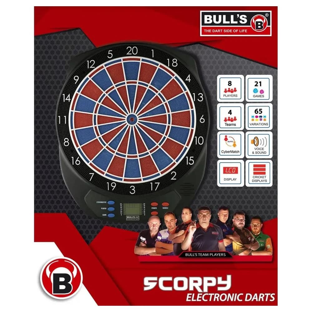 BULL'S Scorpy Elektronik Dartboard