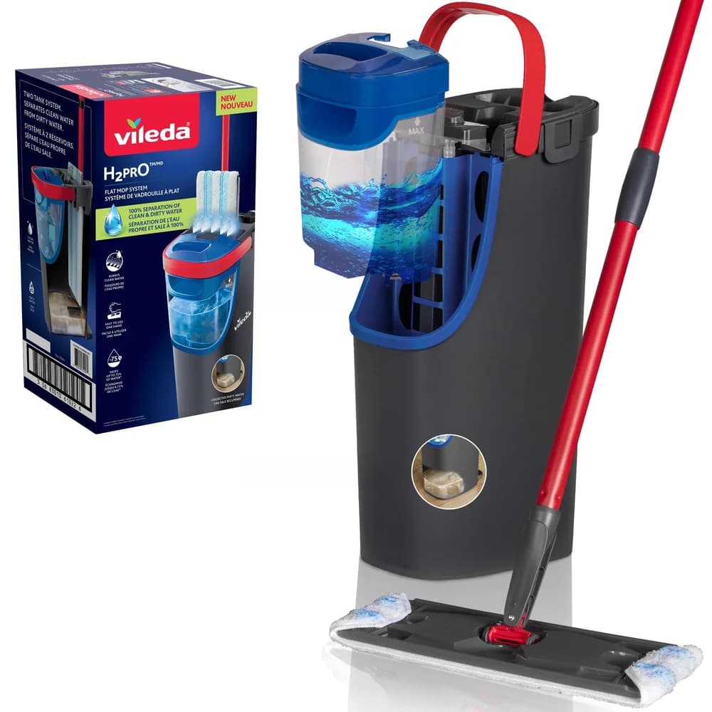 Vileda H2Pro Flat Mop System