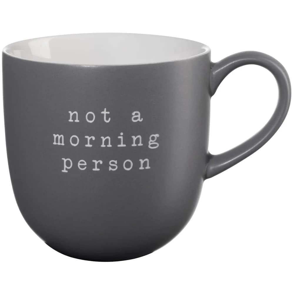 ASA SELECTION Tasse, Porzellan grau