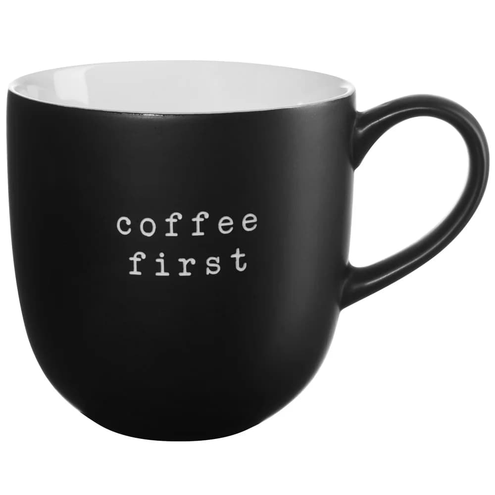 ASA SELECTION Tasse, Porzellan schwarz