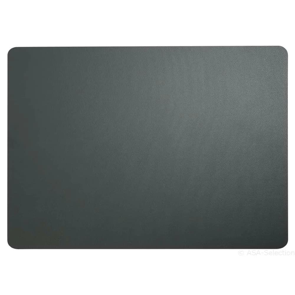 ASA SELECTION Platzset Table Tops Leather Optic Fine, 33x46 cm grau