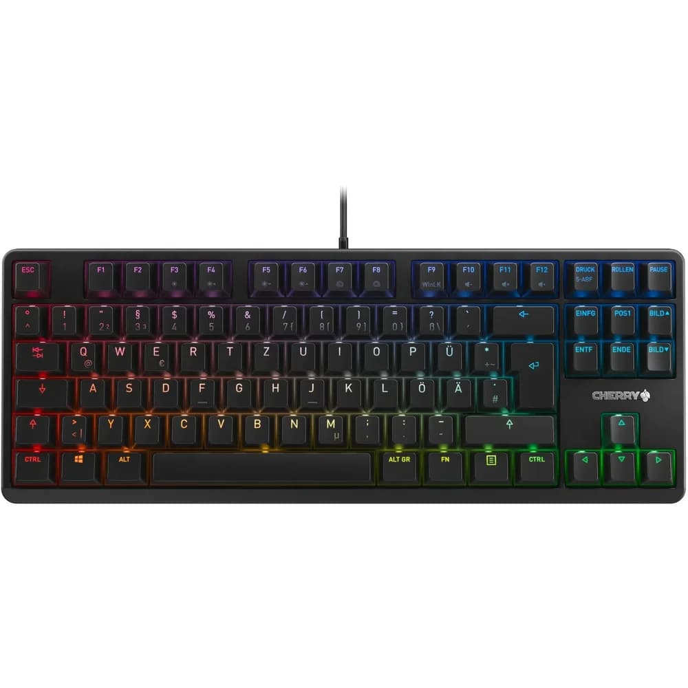 CHERRY G80-3000N RGB TKL Tastatur USB schwarz