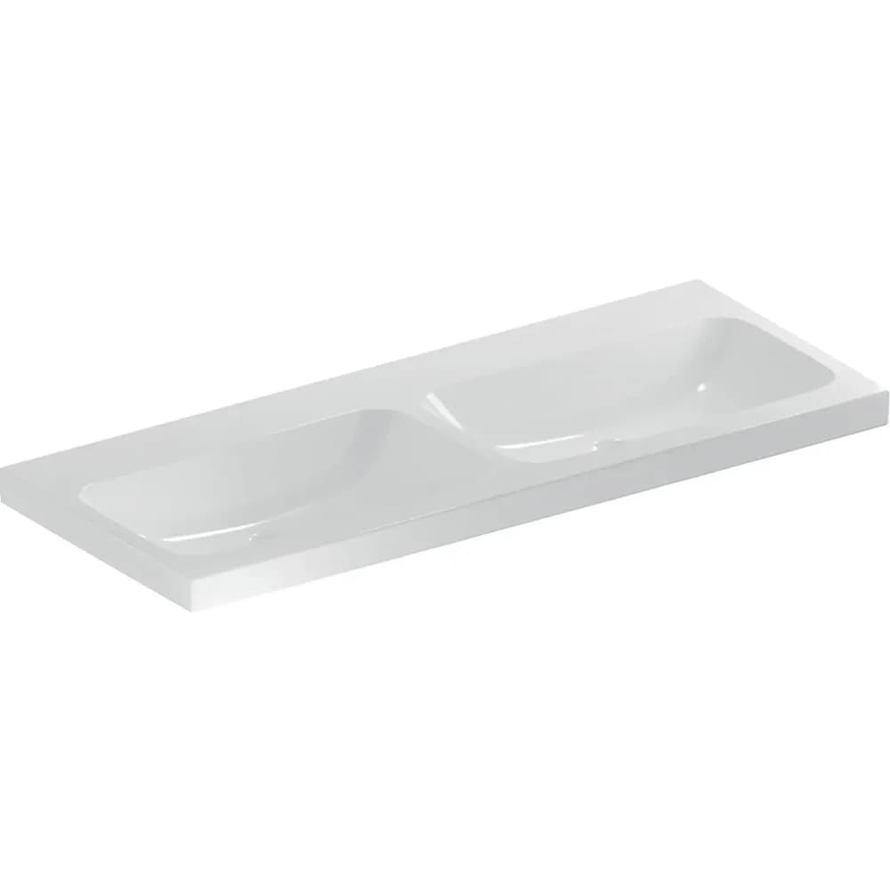 Geberit iCon Light Doppelwaschtisch 120x48cm 501838008