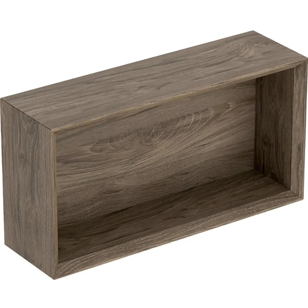 Geberit Wandbox rechteckig 45x23,3x13,2cm, Nussbaum hickory