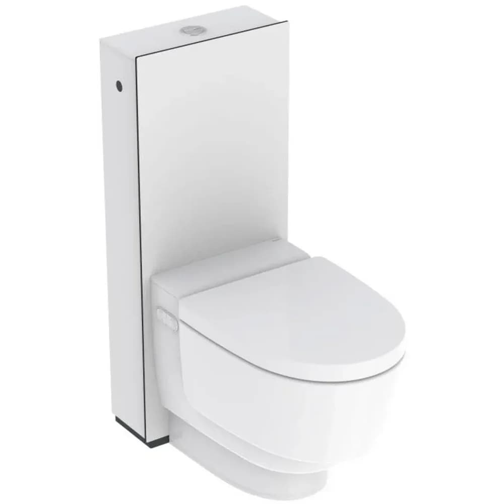 Geberit AquaClean Mera Classic WC-Komplettanlage AP Stand-WC weiß-alpin