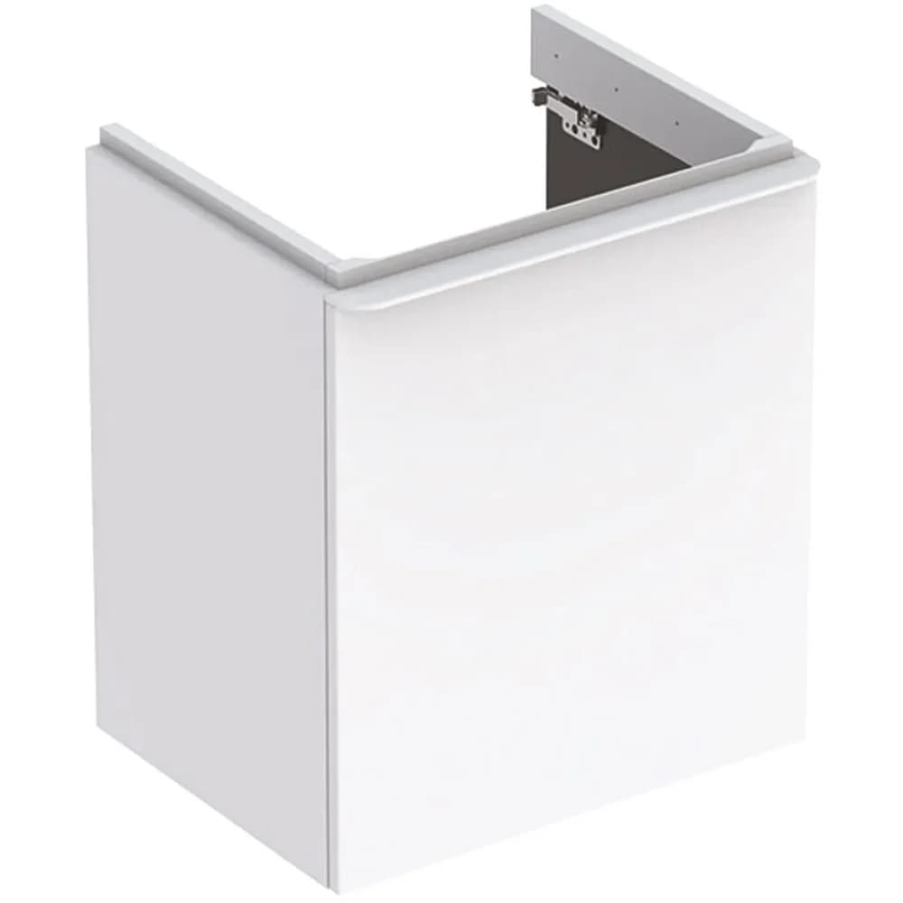 Geberit Smyle US für WT, eckig, m. 1 Tür re 53,6x61,7x43,3cm, weiß