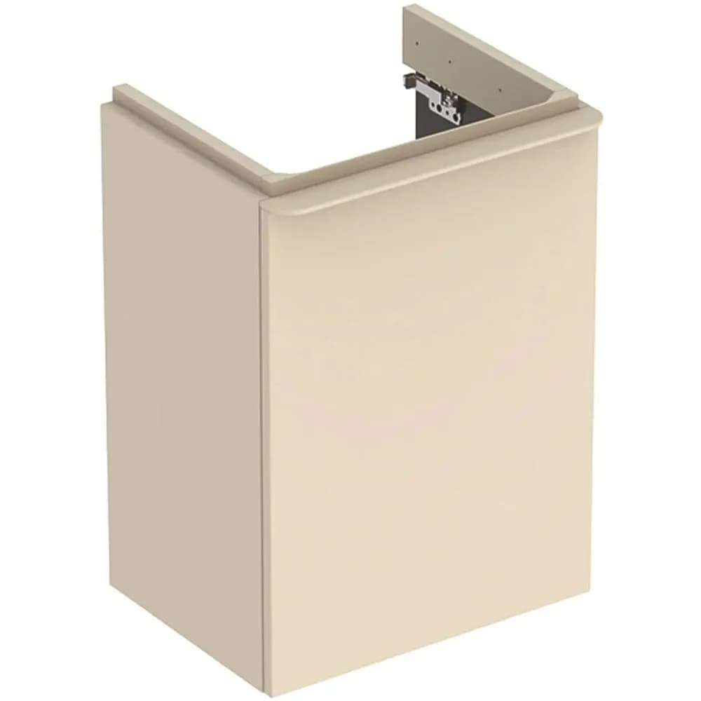 Geberit 500351JL1 Smyle Square US für HWB, m. 1 Tür li - Grau