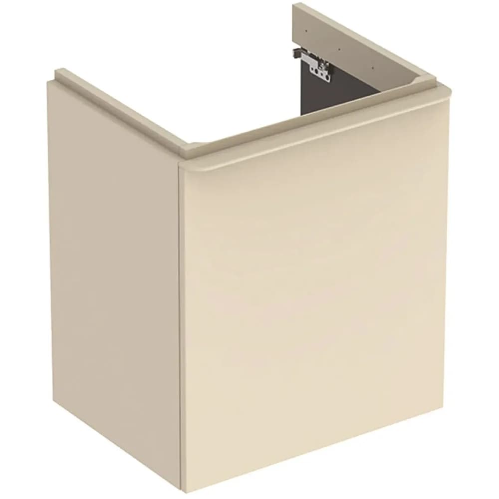 Geberit Smyle US für WT, eckig, m. 1 Tür re 53,6x61,7x43,3cm, sand-grau