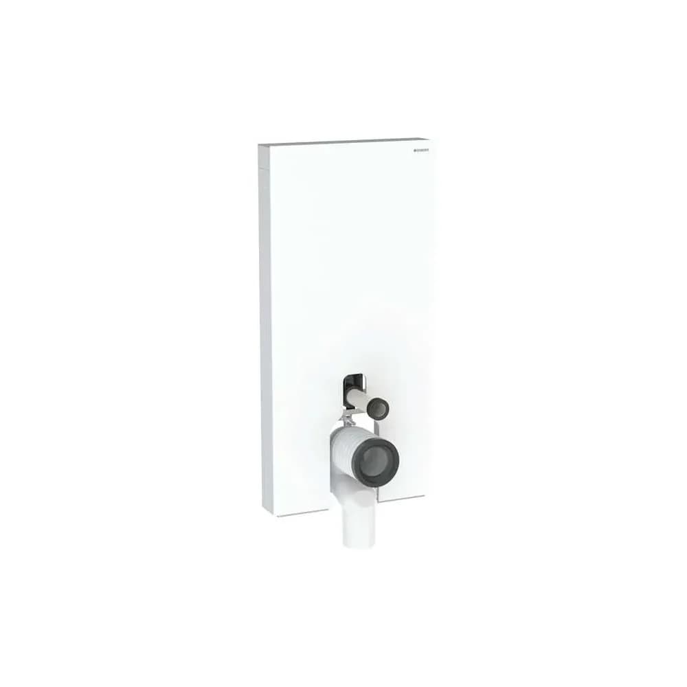 Geberit Stand-WC-Modul Monolith Glas weiß Bauhöhe 101cm