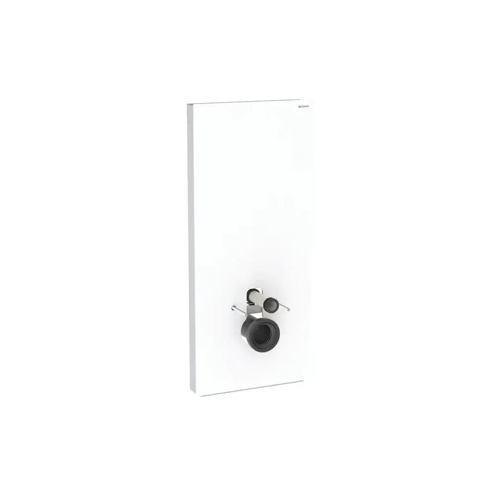 Geberit Monolith Sanitärmodul für Wand-WC 114 cm Glas weiß