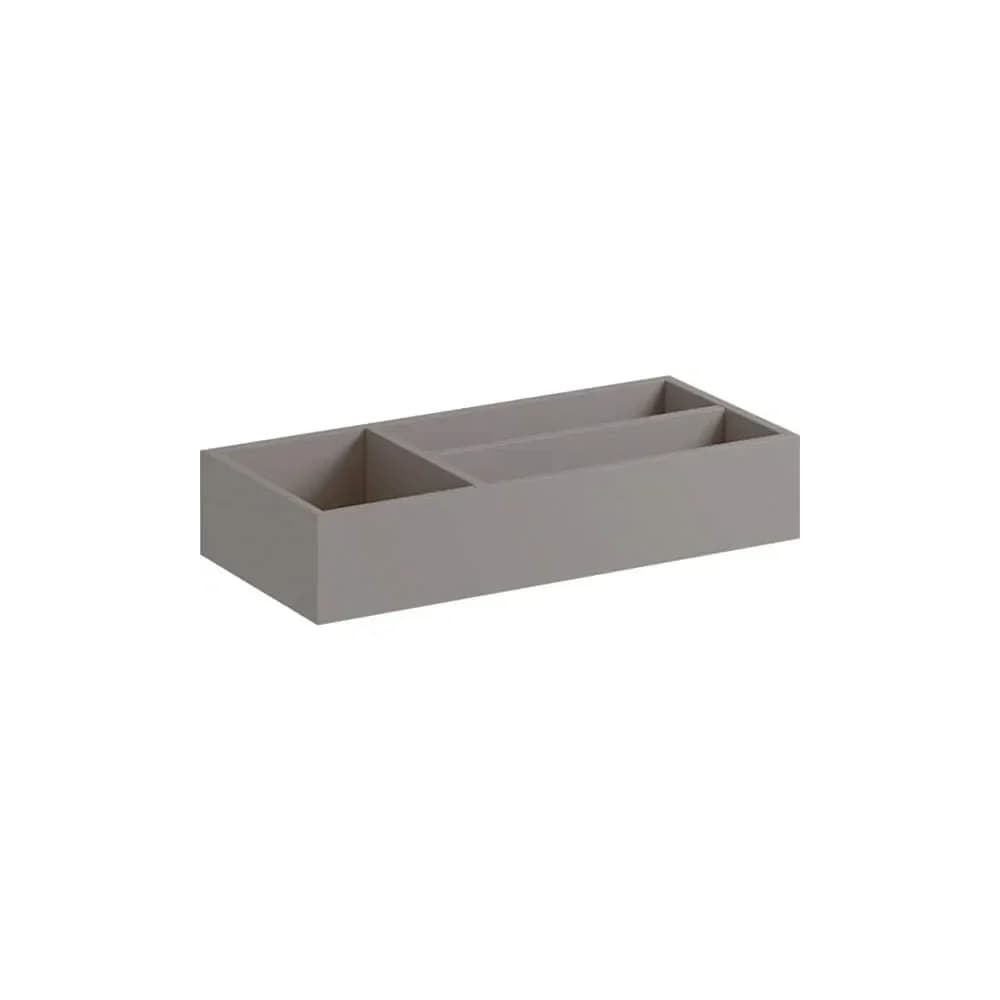 Geberit Xeno2 Schubladeneinsatz T-Teilung 32,3x6,2x15cm, sculturagrau