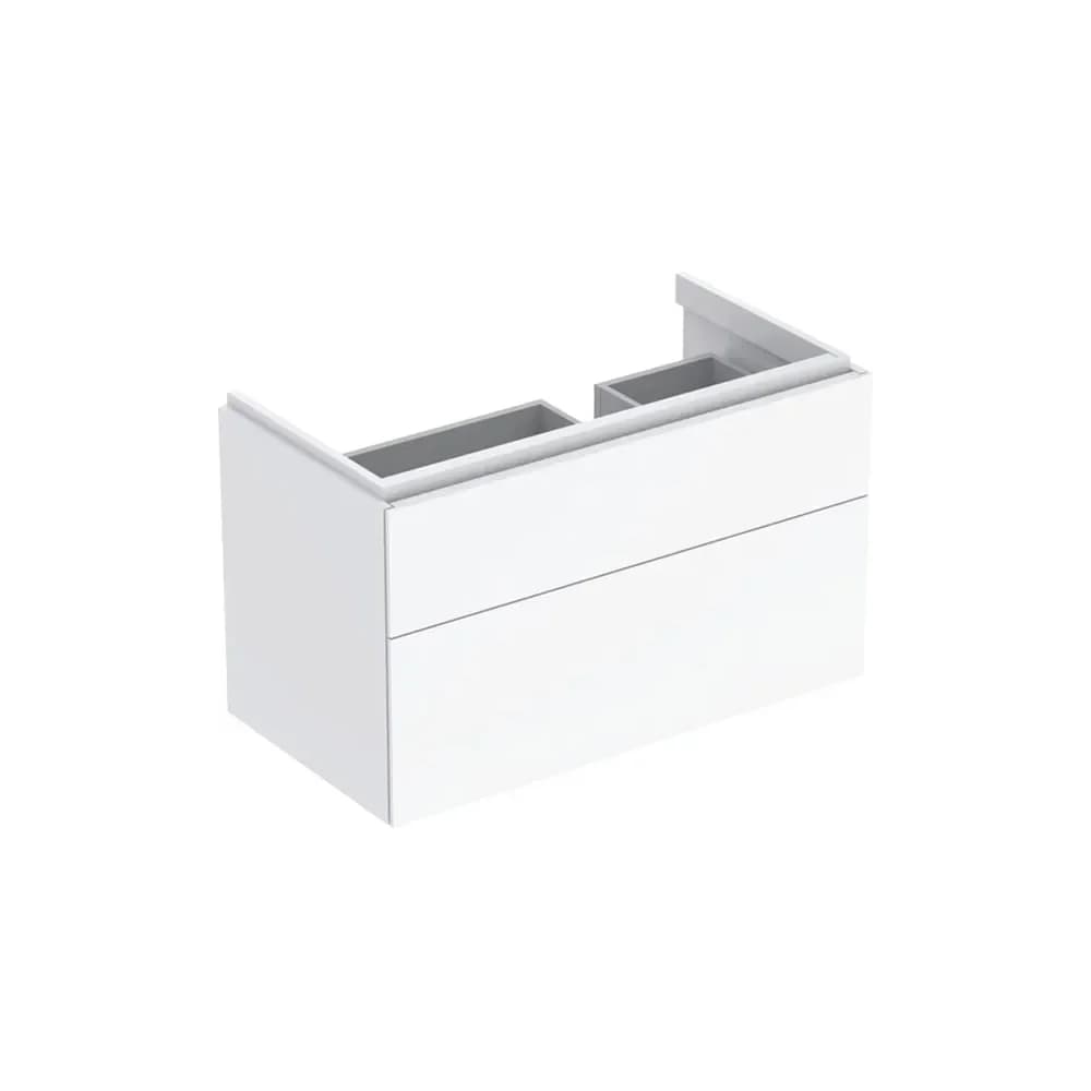 Geberit Xeno2 Unterschrank f. WT m. Ablg. li m. 2 Schubl., 88x53x46,2cm, weiß