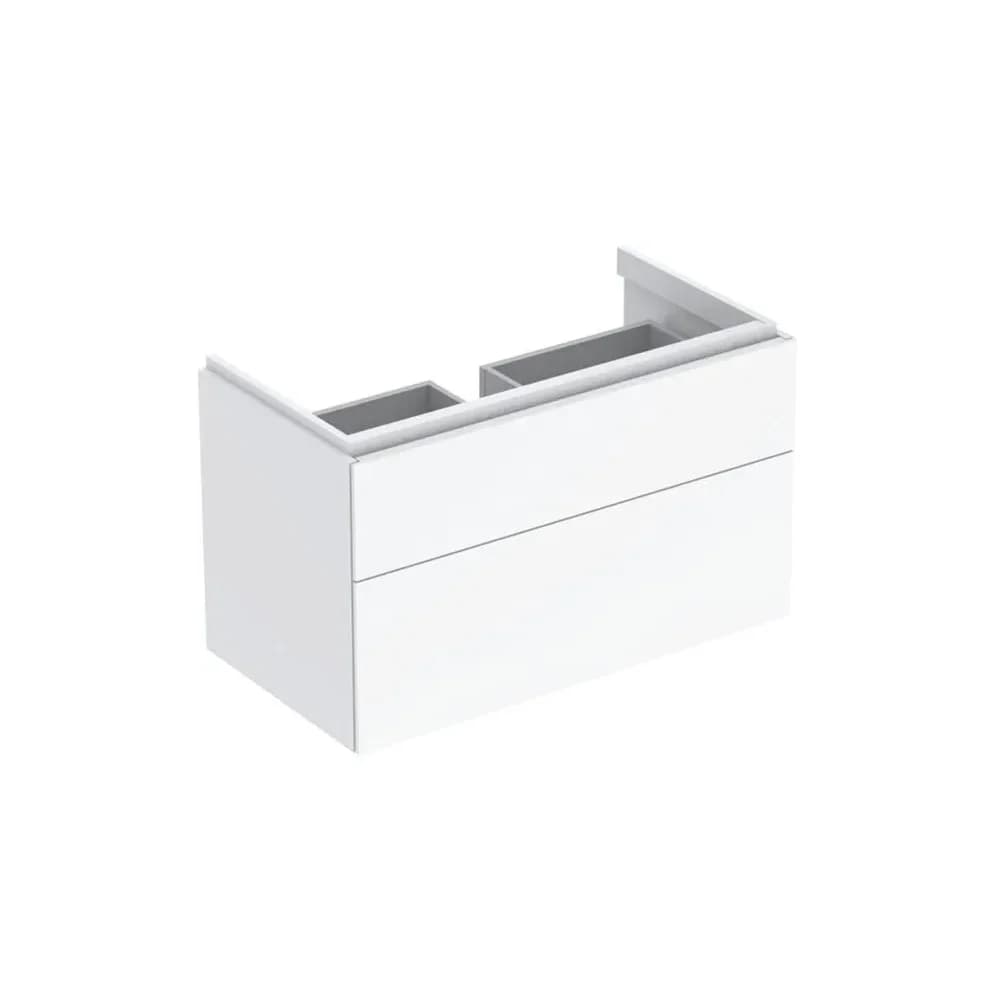 Geberit Xeno2 Unterschrank f. WT, 2 Schubl. 88x53x46,2cm, weiß