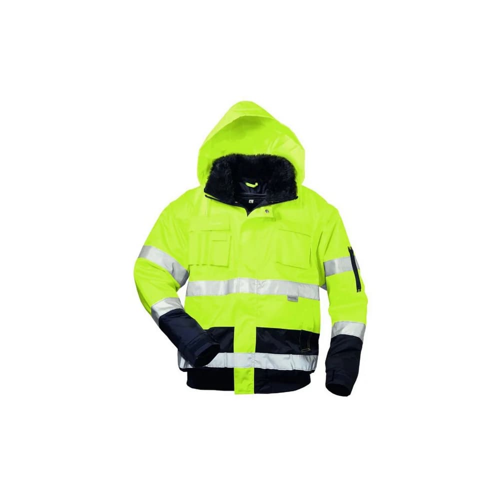 Elysee Warnjacke Siegfried, Gr. 2XL, gelb/marine